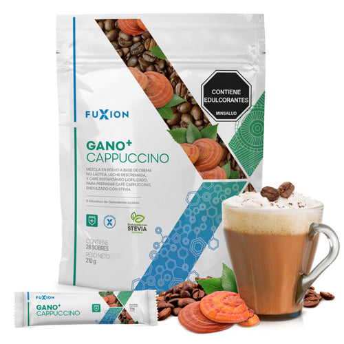 Ganomas Cafe Cappuccino Fuxion -28 Sobres
