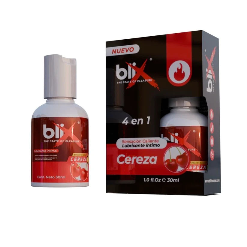 Lubricante Íntimo Blix De Sabores, Sensación Fria Caliente
