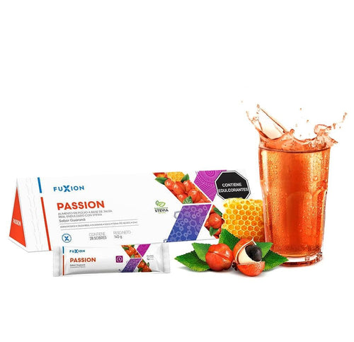 Passion Fuxion Deseo Y Energía - 28 Sobres