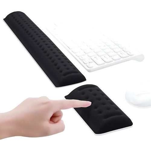 Reposamuñecas De Espuma Ergonómica Para Teclado Y Mouse