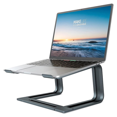 Base Soporte Ergonómico Para Pc Portátil Laptop Aluminio Mac
