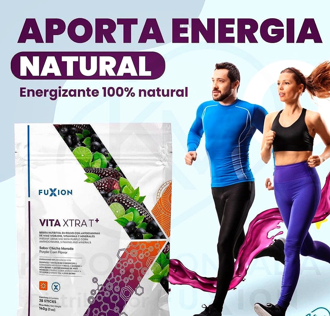Vita Xtra T+ Fuxion Vitaminas - 7 Sobres