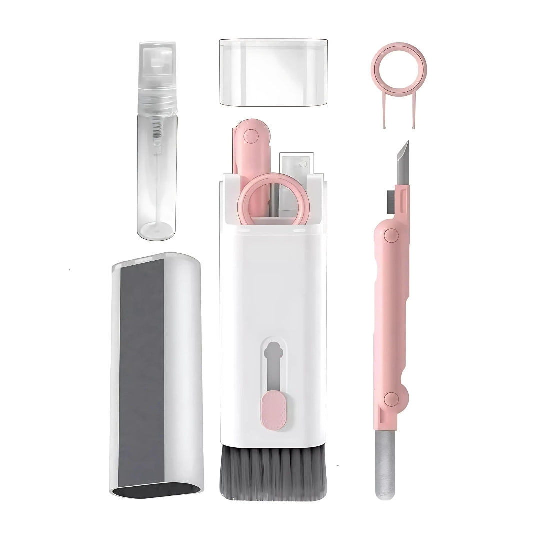 Limpiador Para Audífonos Celulares Teclados Y Portátil 7 En 1