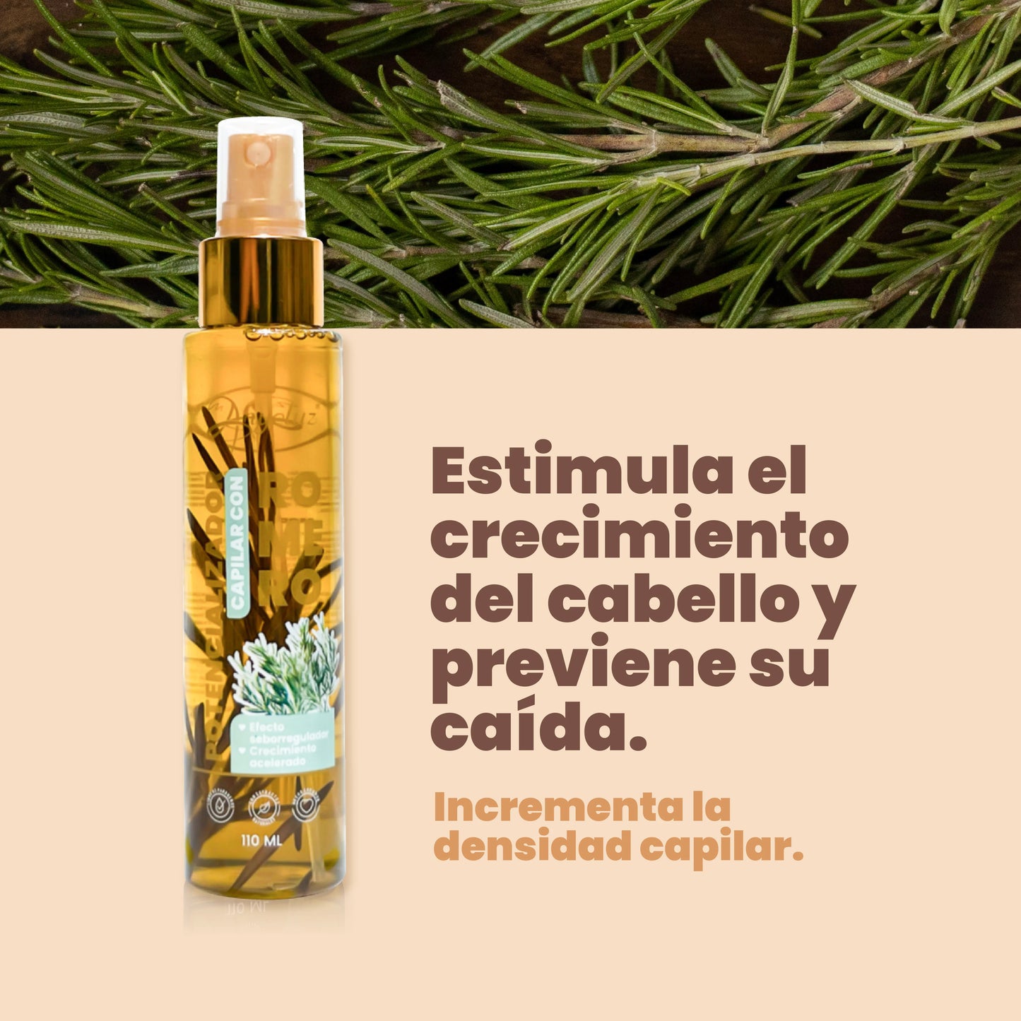 Potencializador De Romero 110mL - Anyeluz