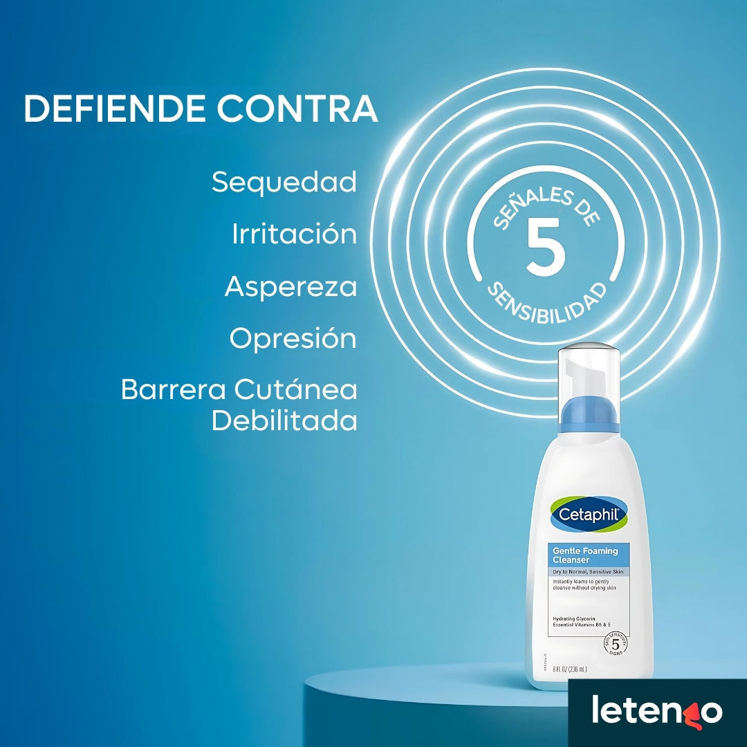 Limpiador Facial Espumoso Cetaphil
