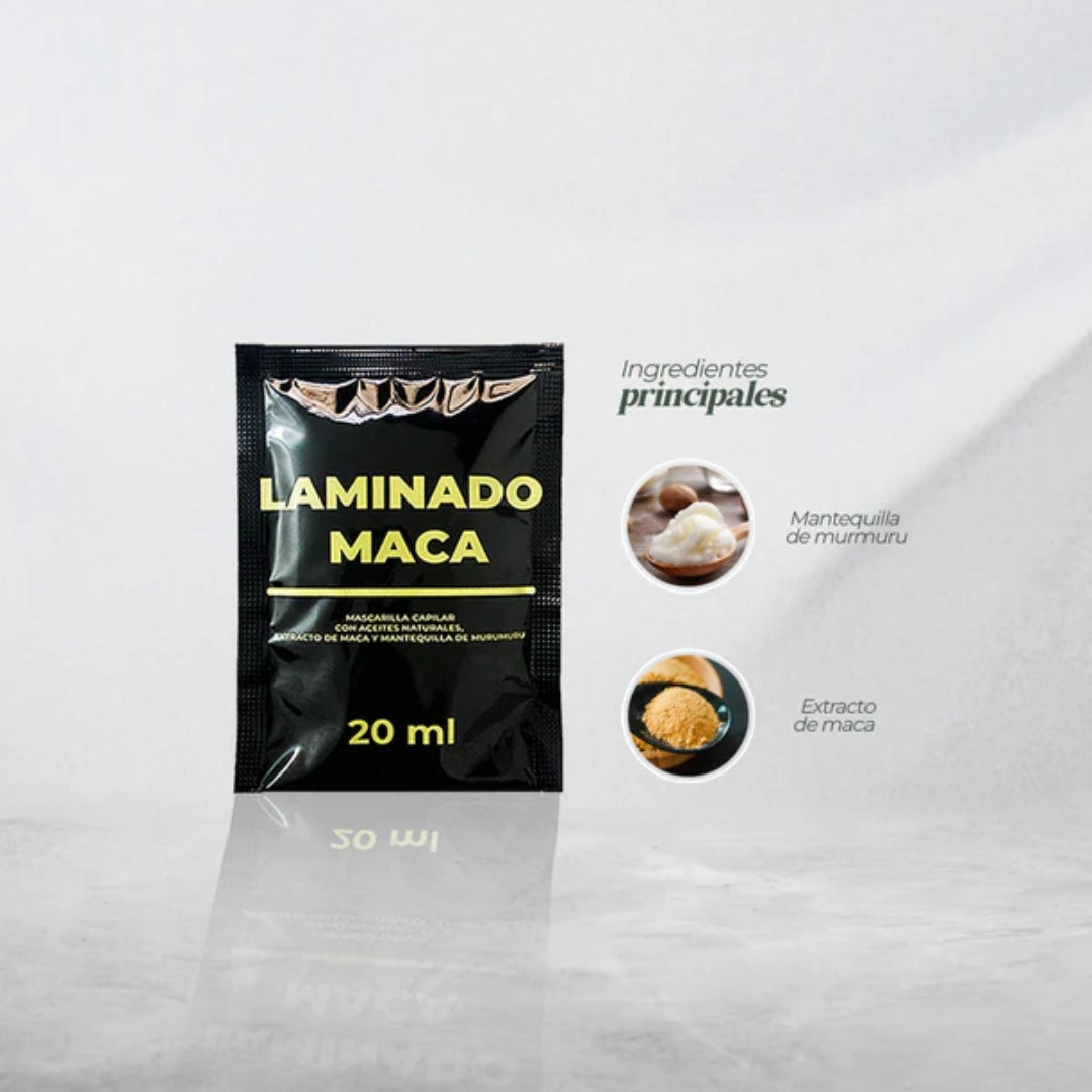 Sachet Laminado Maca 20 ML Regeneracion Capilar - Productos Lz