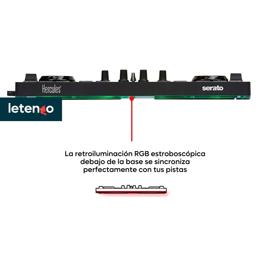 Controlador Dj Hercules Djcontrol Starlight Consola Pc, Celu