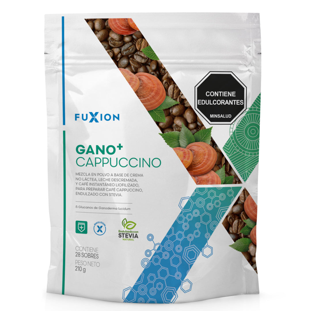 Ganomas Cafe Cappuccino Fuxion -28 Sobres