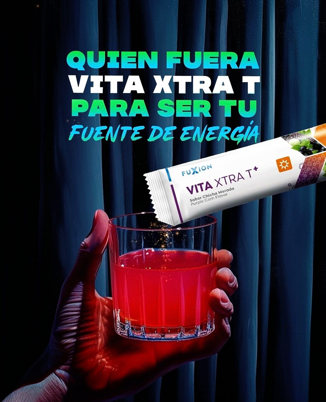 Vita Xtra T+ Fuxion Vitaminas - 7 Sobres