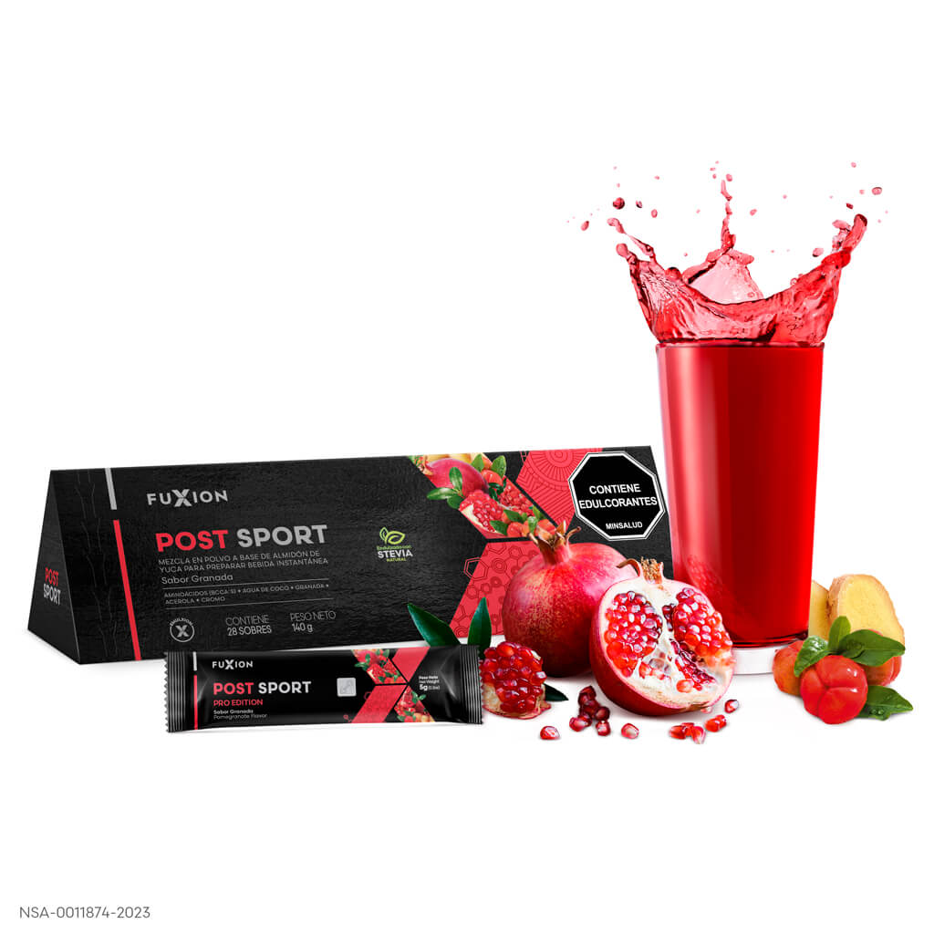 Post Sport Fuxion Recuperación Gym, Para Recuperar Tus Músculos