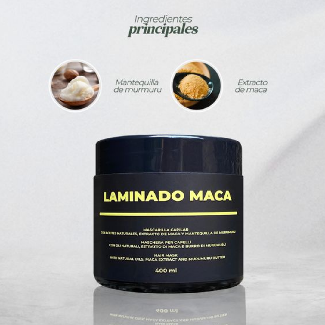 Laminado Maca Regeneración Capilar 400mL - Lz
