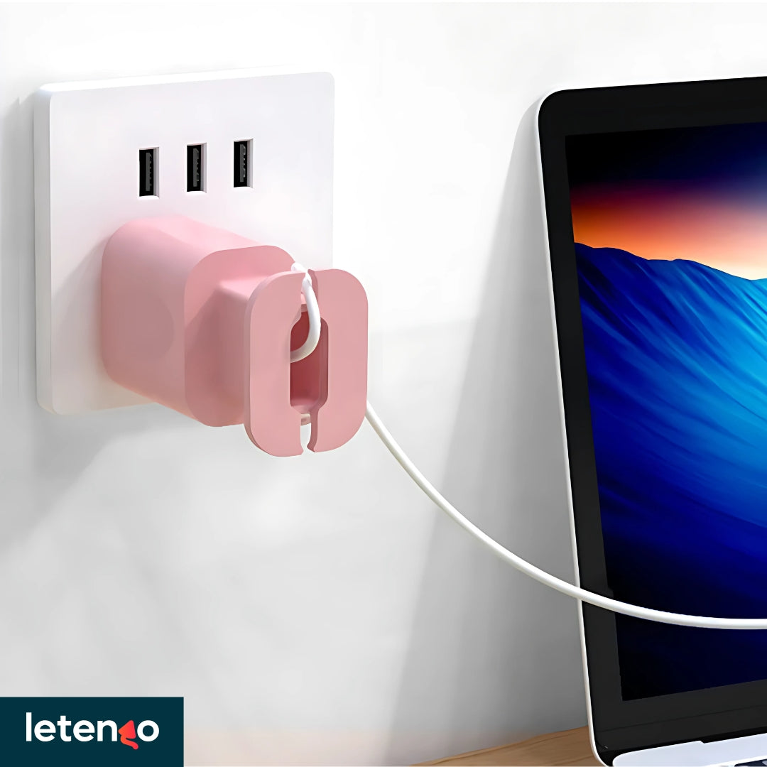 Protector Funda Para Cargador Organizador De Cable Para iPhone 20w