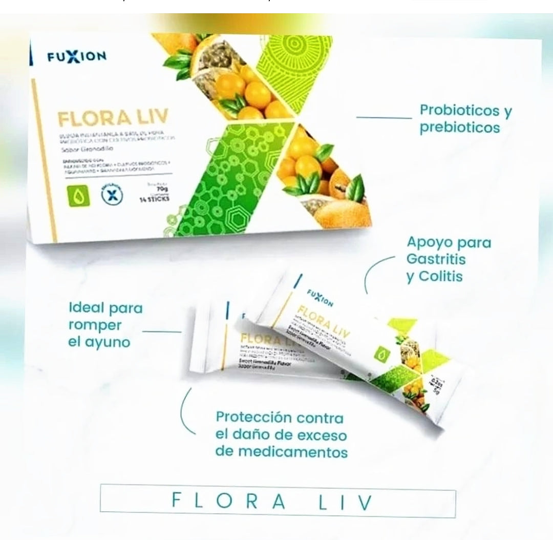 Flora Liv Fuxion Probióticos