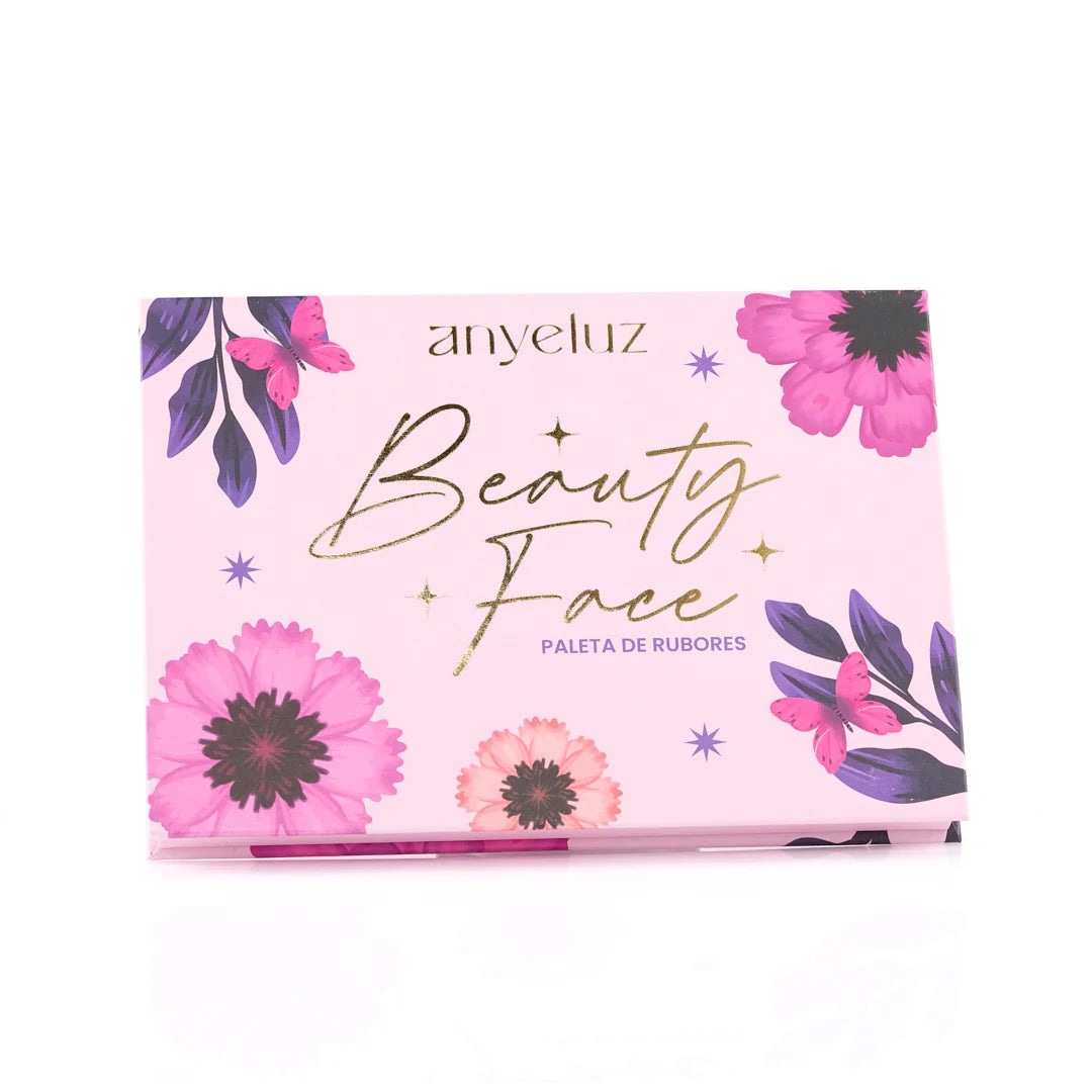Paleta De Rubores Beauty Face - Anyeluz