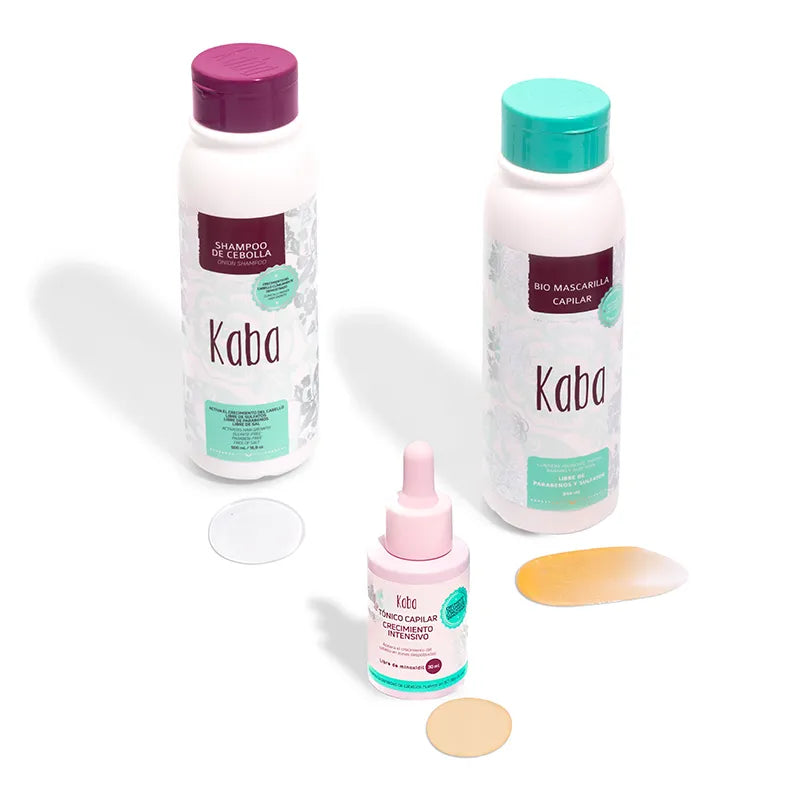 Kit Clínicamente Acelerador de Crecimiento Del Cabello - Kaba