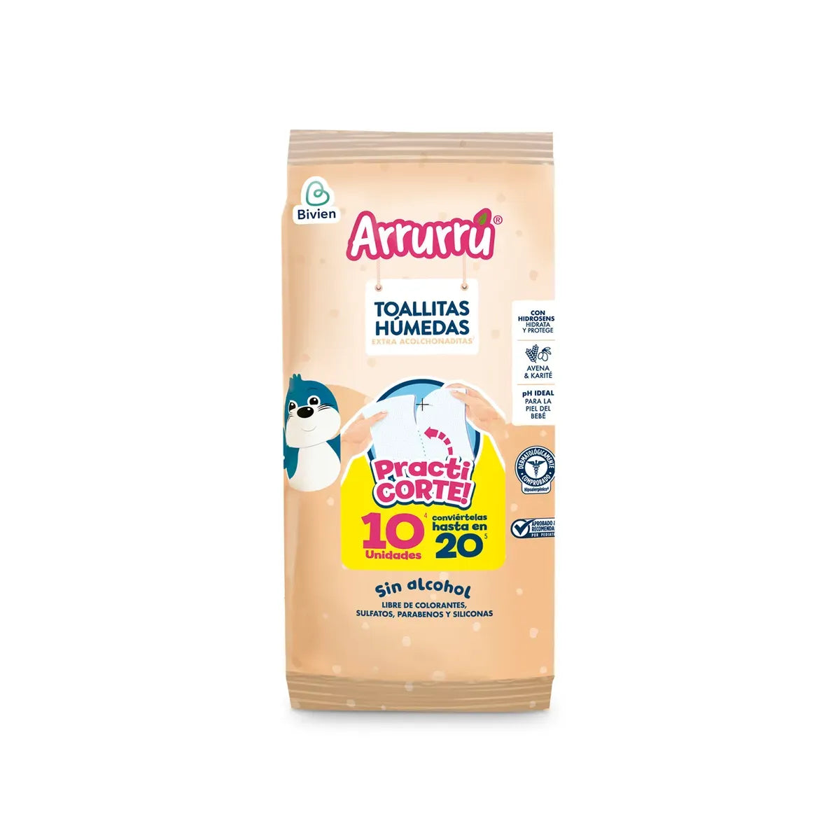 Kit Arrurrú Aventurero Shampoo, Crema, Colonia Y Toallitas Humedas