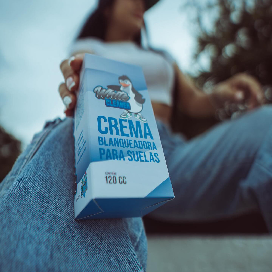 Crema Limpiadora Suelas Zapatos