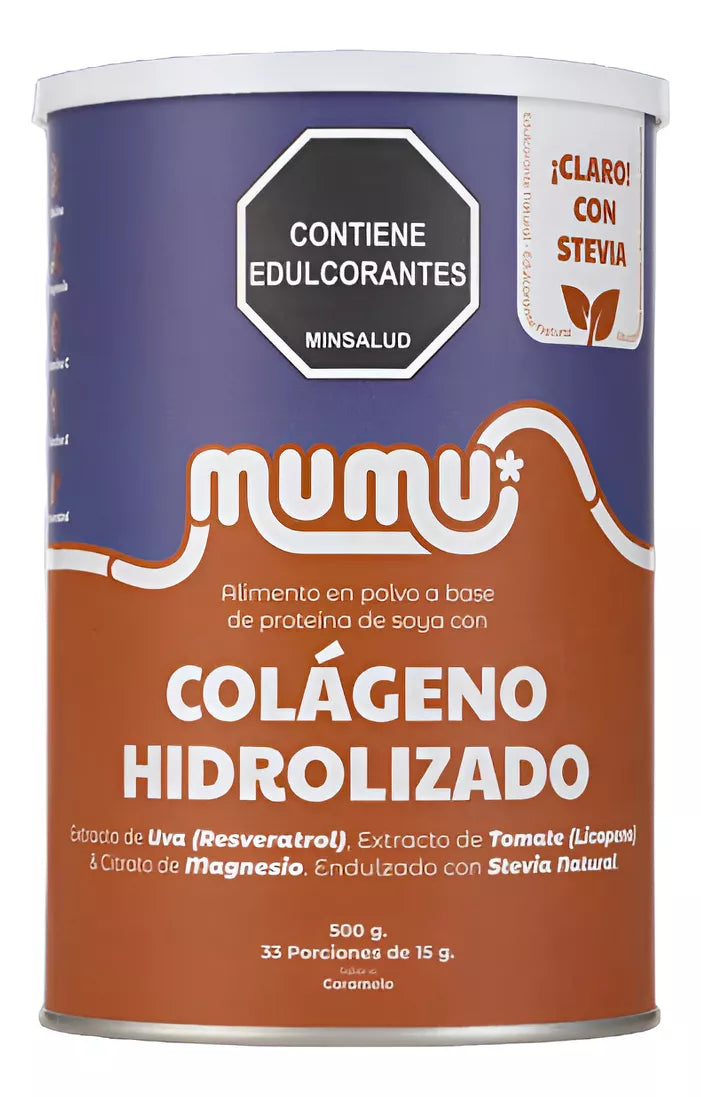 Colágeno Hidrolizado Con Resveratrol - Mumu