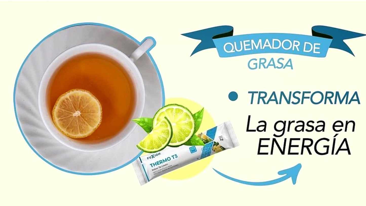 Thermo T3 Fuxion Quema Grasa - 7 Sobres