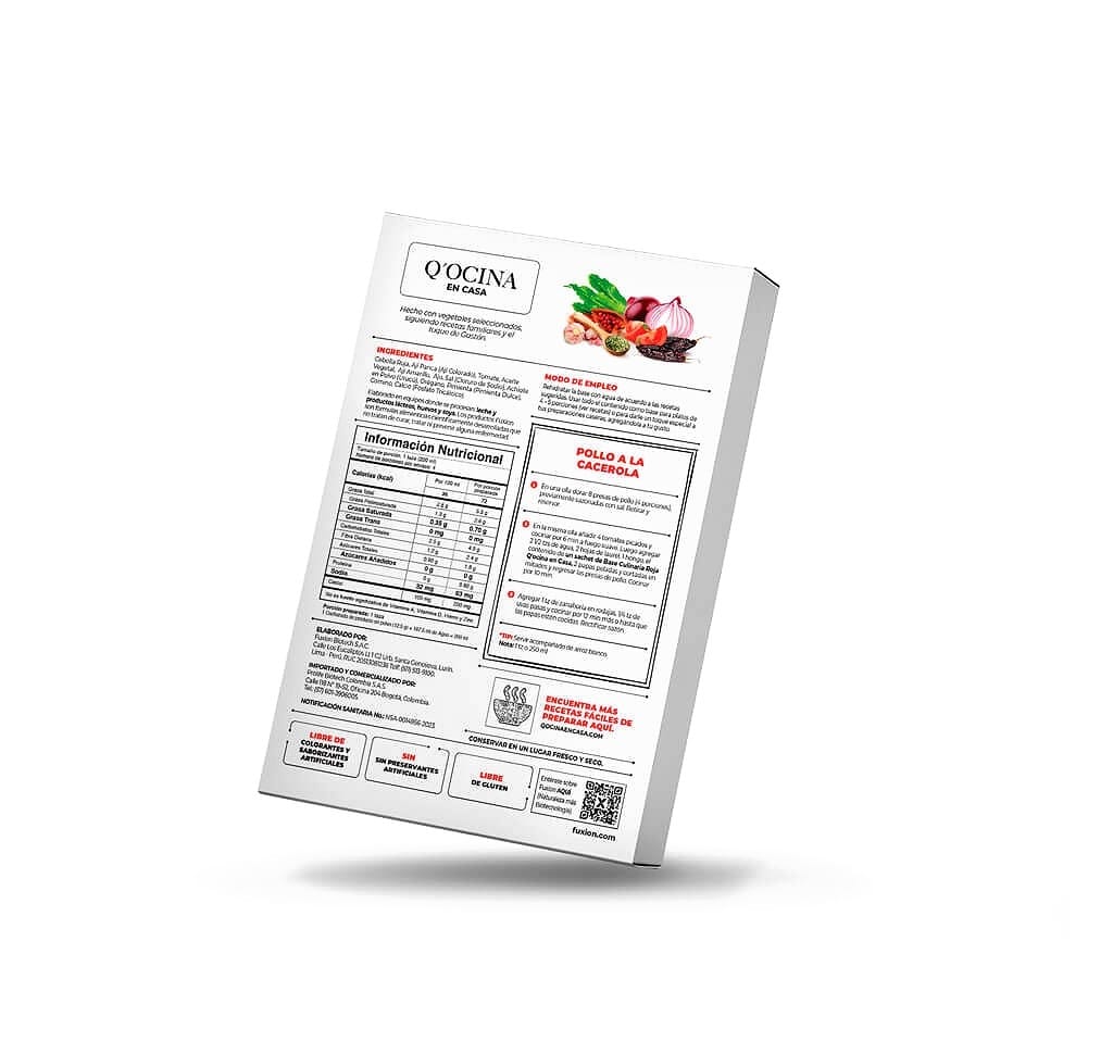 Base Culinaria Roja - Fuxion