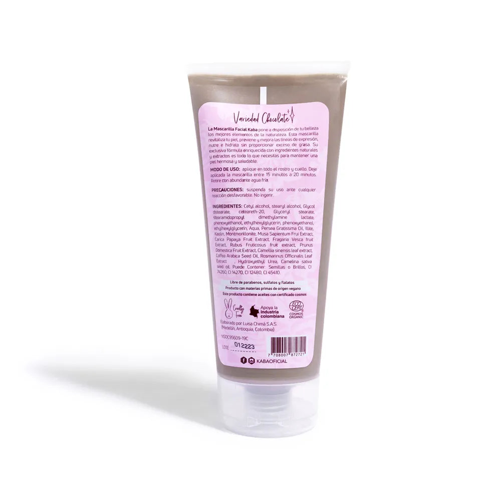 Mascarilla Facial de Chocolate 200 ML - Kaba