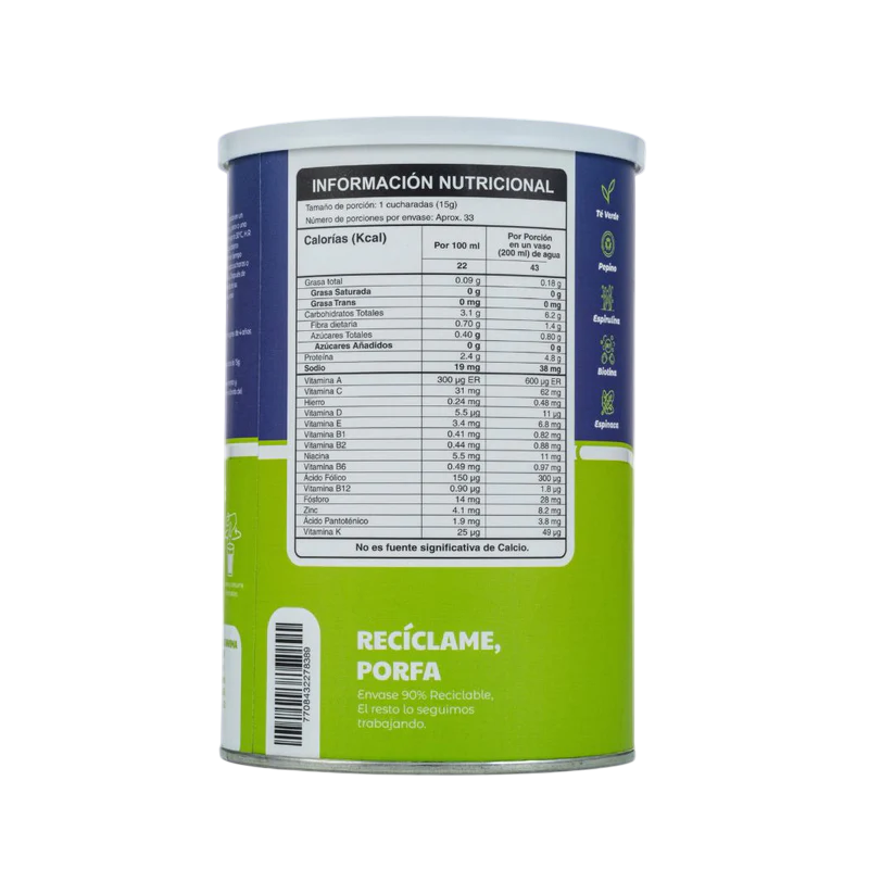 Kit De Reinicio: Batido Verde, Fibra Y Gomitas De Vinagre De Manzana - Mumu