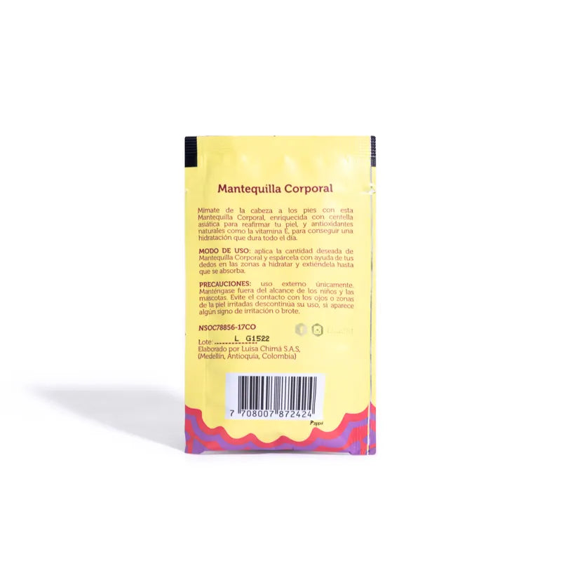 Sachet Mantequilla Corporal D'Luchi 15 ML - Kaba