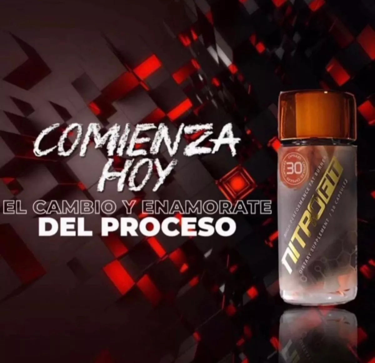 Nitrofit 30 Capsulas Quema Grasa