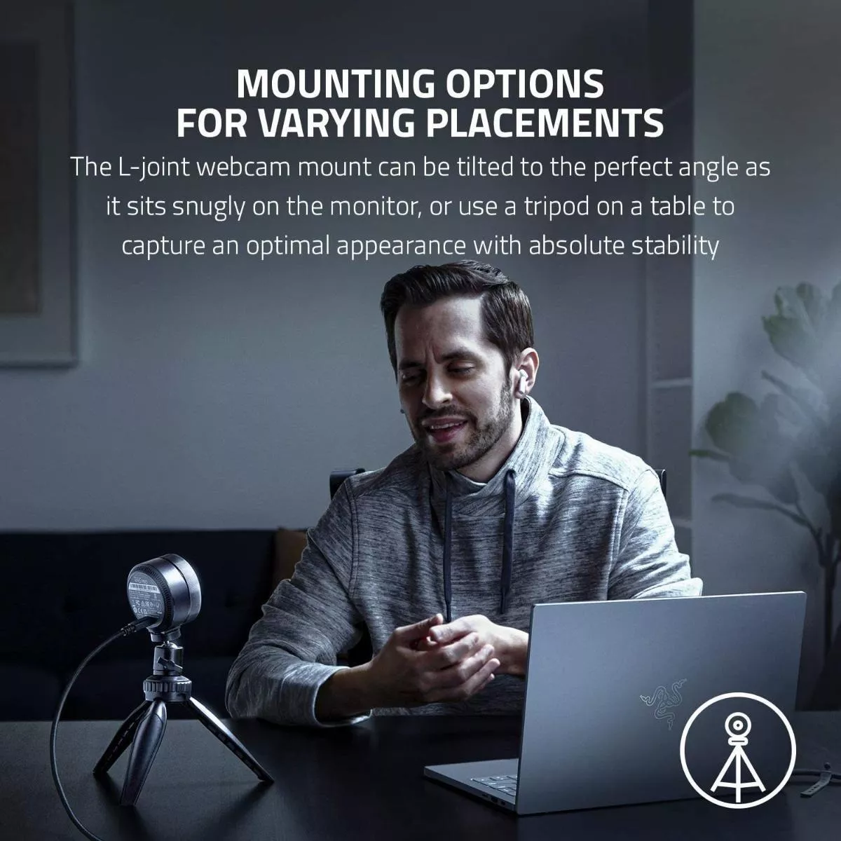 Cámara Web Razer Kiyo Pro Full Hd 60fps Webcam