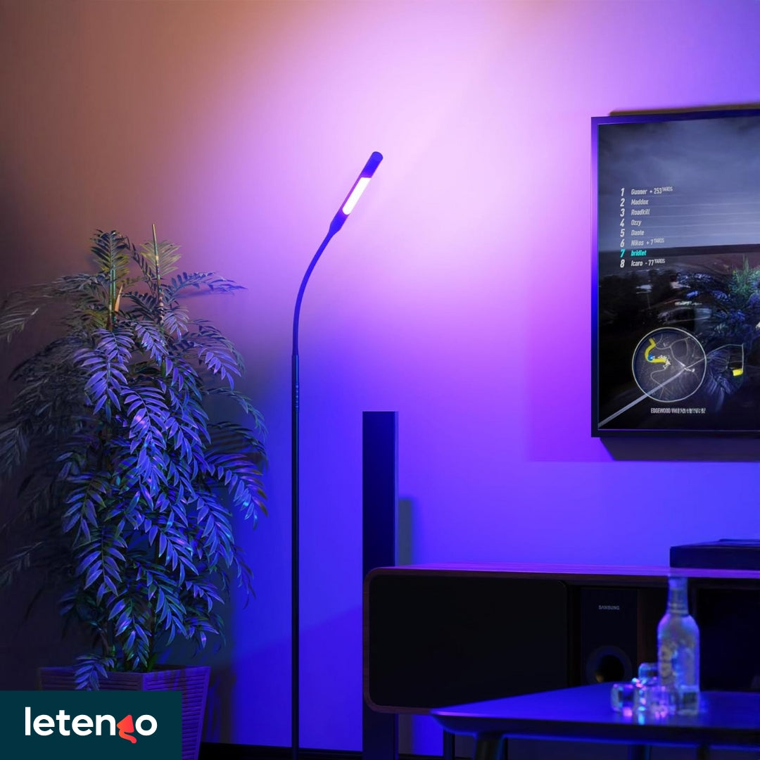 Lámpara De Pie Led Moderna Para Habitación Oficina Sala