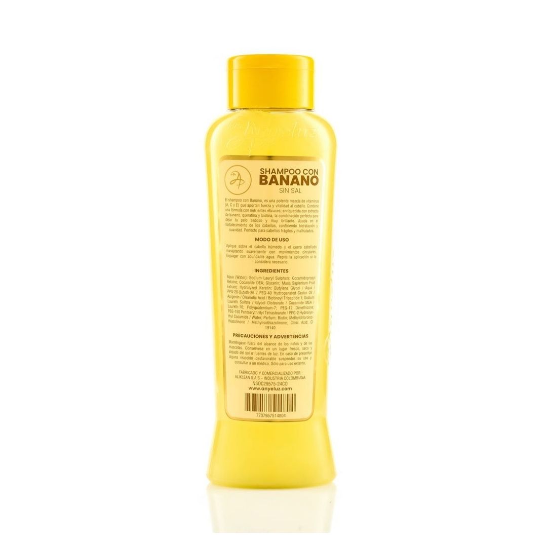 Shampoo con Banano - Anyeluz