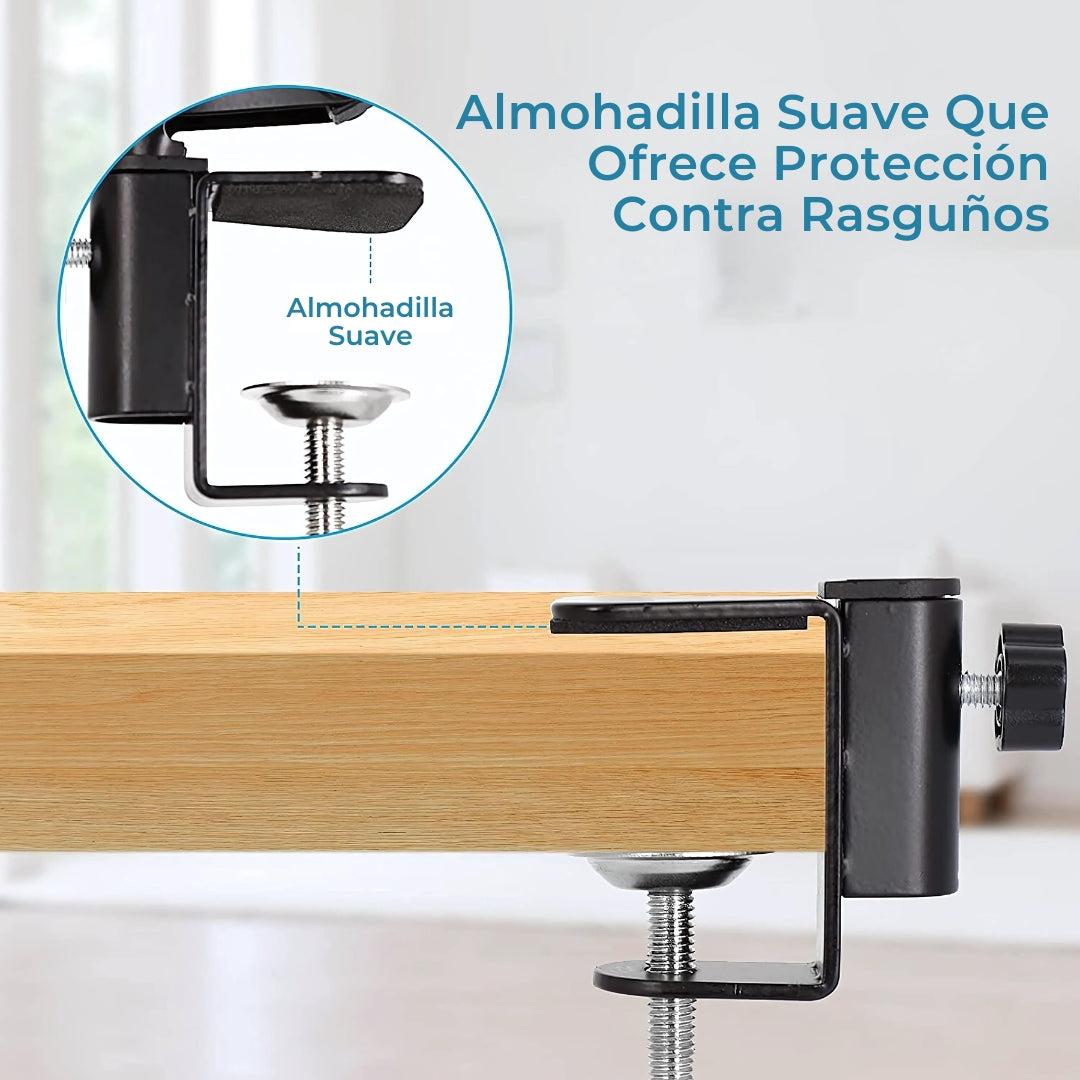 Brazo Soporte Ajustable Para Micrófono Cámara Celular Webcam