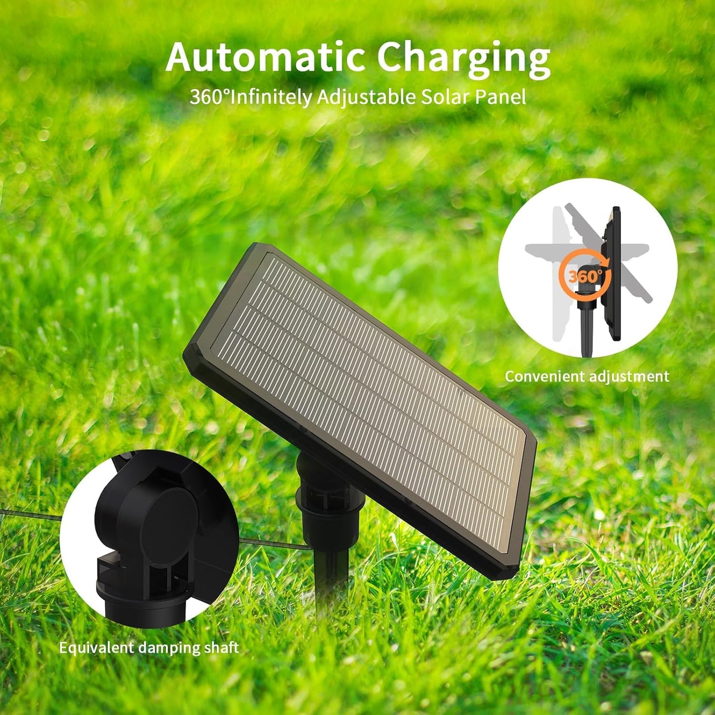 Luces Para Exteriores Bombillas Colgantes Jardín Panel Solar