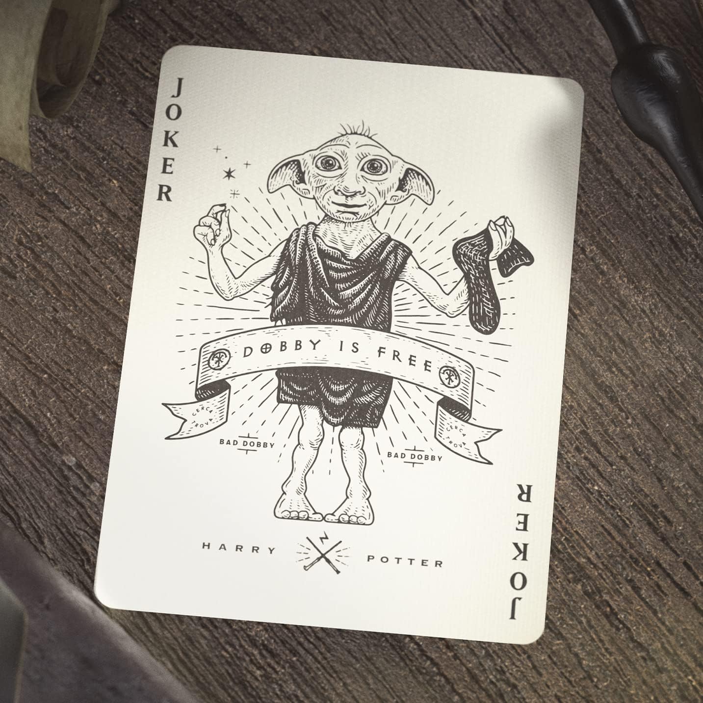 Baraja Cartas Poker Premium Edición Harry Potter Gryffindor