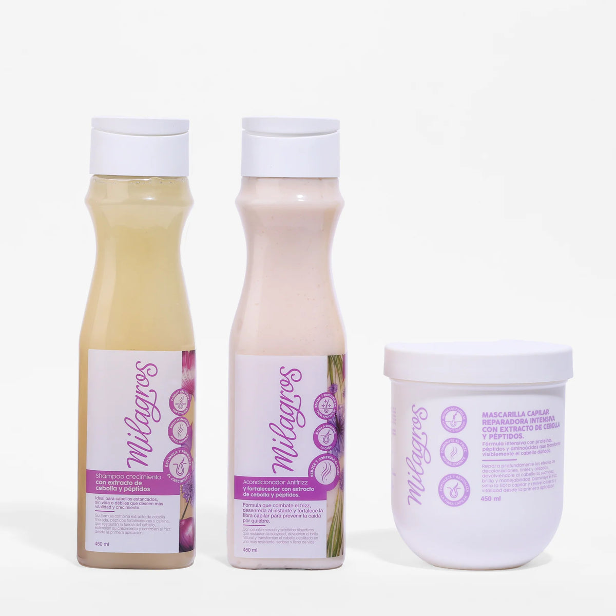 Kit Crecimiento y Antifrizz - Milagros