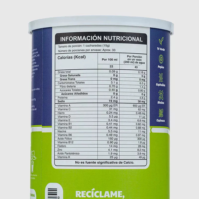 Kit Perdida De Peso : Batido Verde, Gomas De Manzana De Vinagre - Mumu