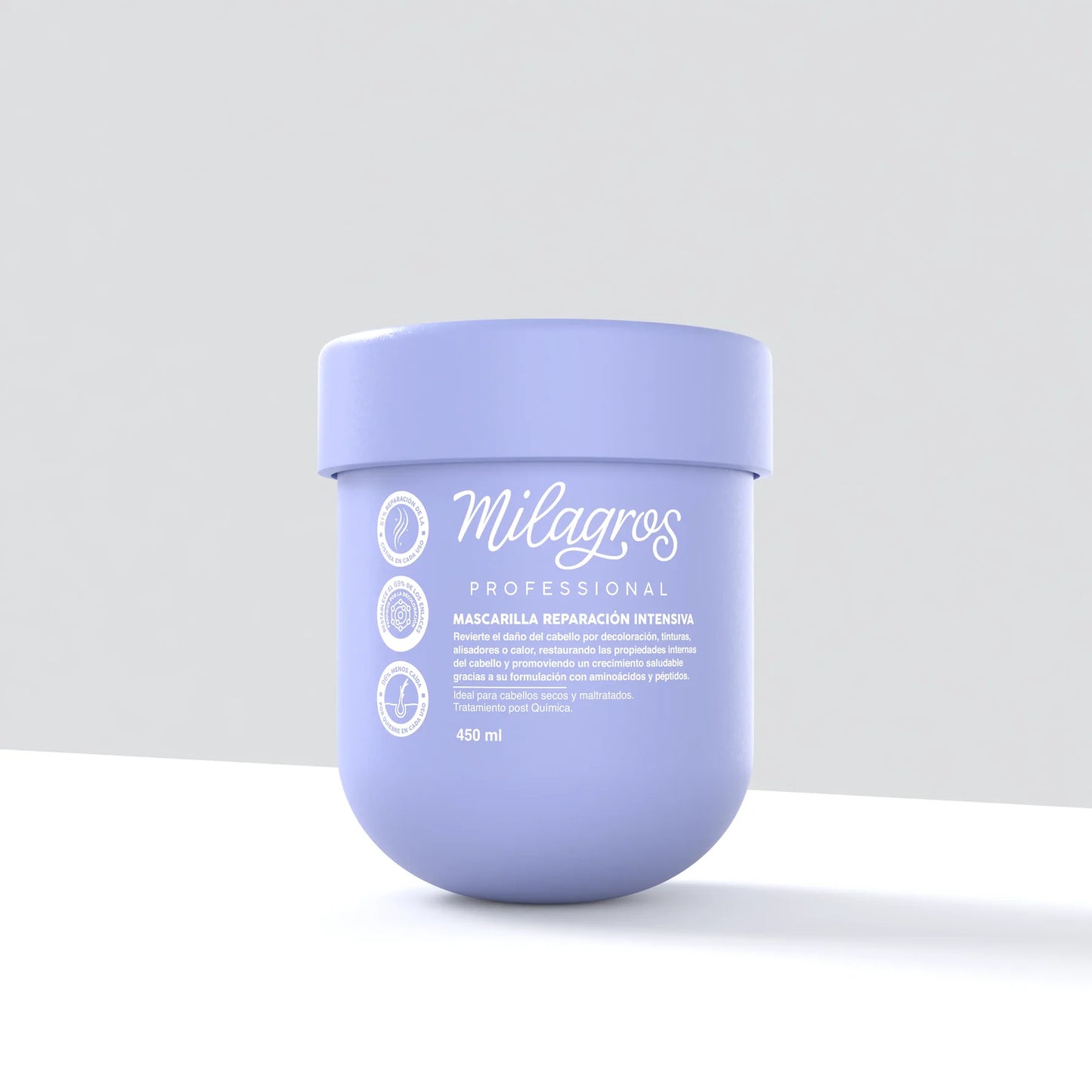 Mascarilla Profesional Reparación Intensiva 450 mL - Milagros