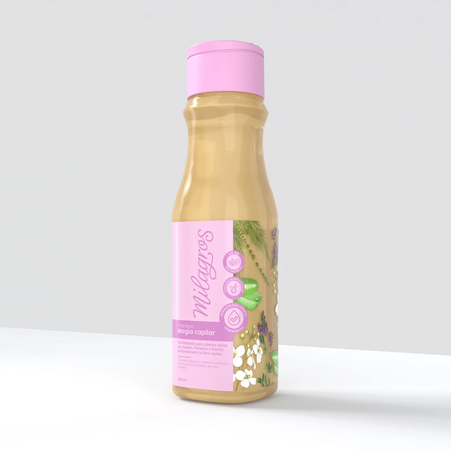 Shampoo Magia Capilar Con Ácido Hialurónico 450 mL - Milagros