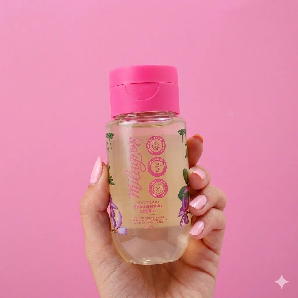 Mini Shampoo Emergencia Capilar 100 mL - Milagros