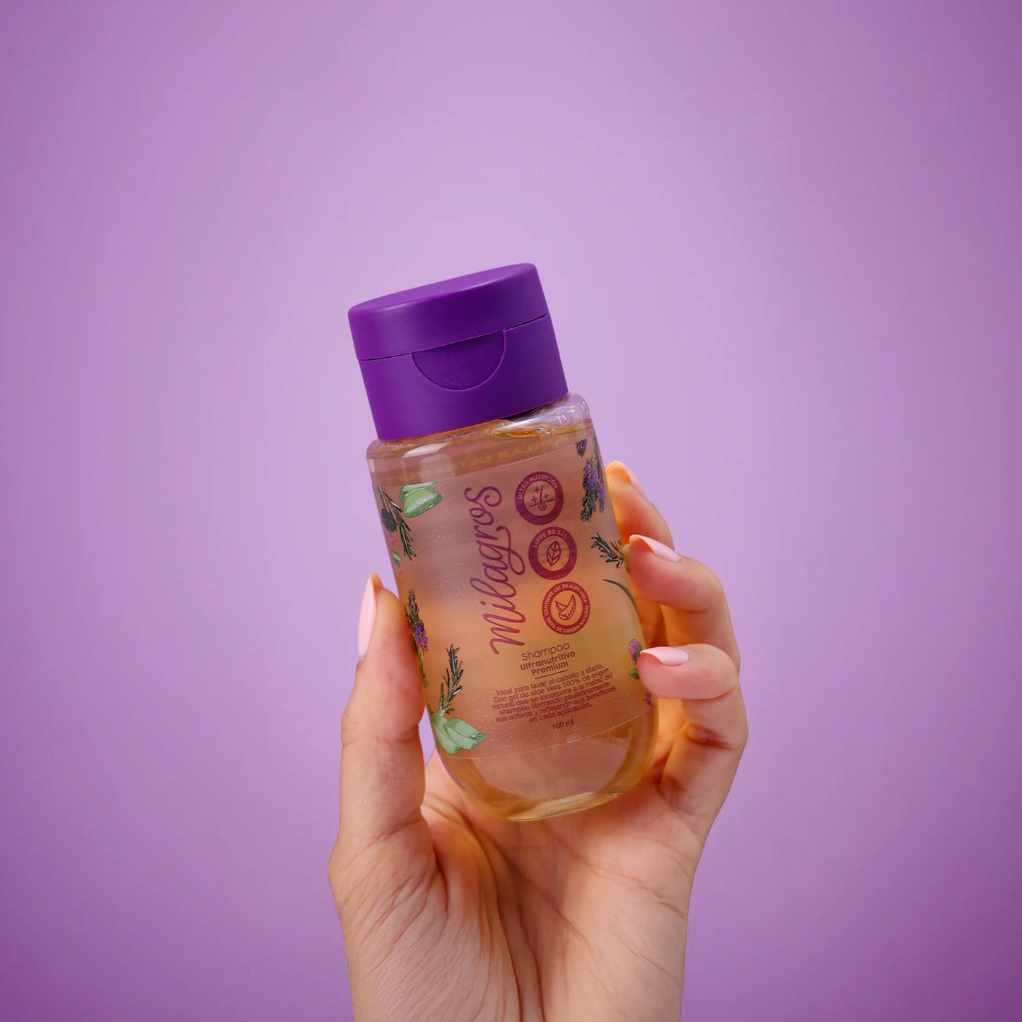 Mini Shampoo Ultra Nutritivo Premium 100 mL - Milagros