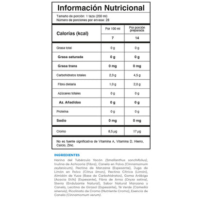 Nocarb-t Fuxion Reduce Azúcares Y Carbohidratos - 28 sobres
