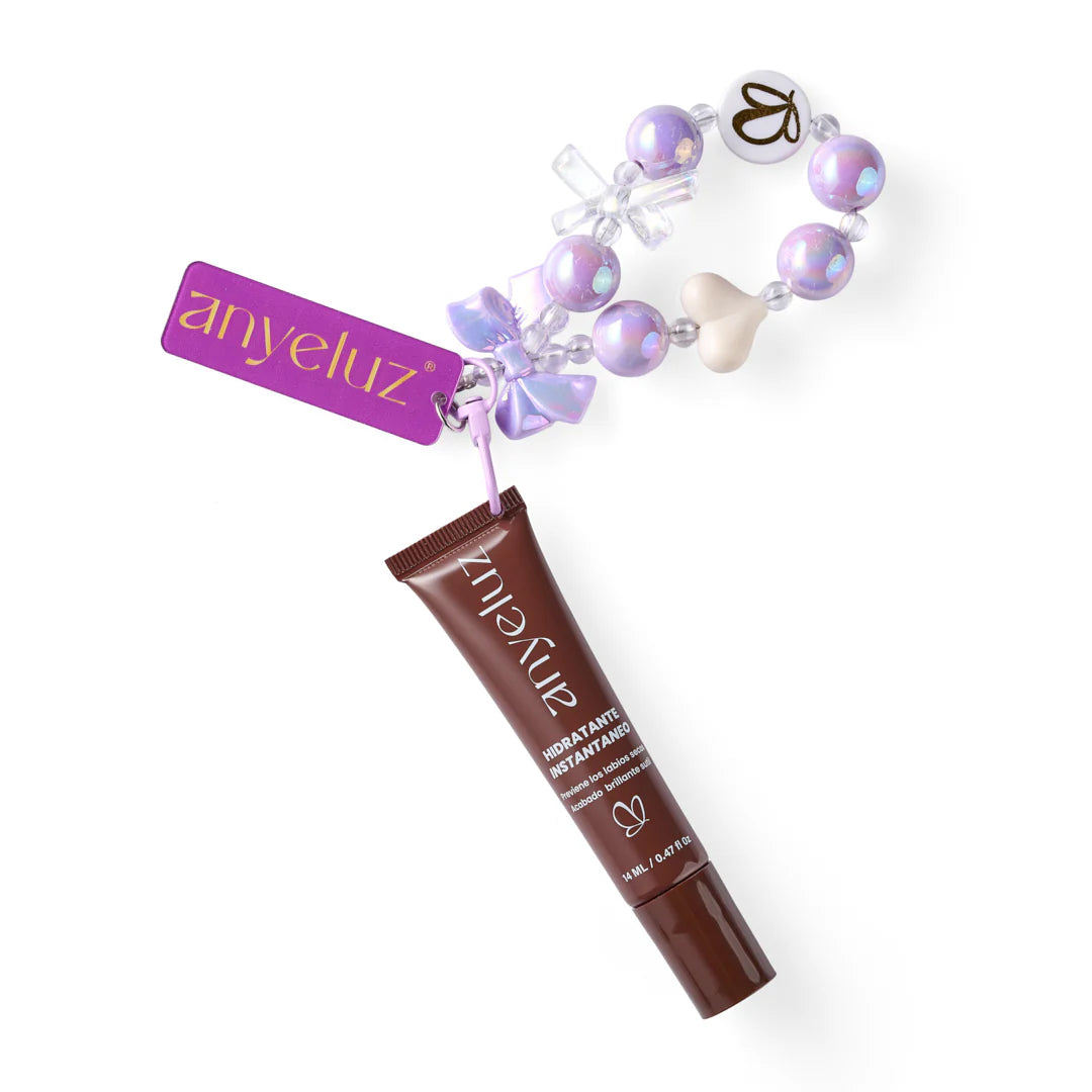 Brillo Labial Lip Gloss Hidrantante Instantaneo Con Llavero Charm - Anyeluz