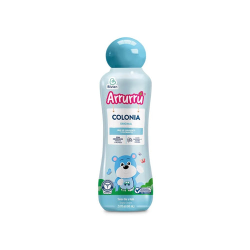 Colonia Arrurrú Para Bebés Niños Azul 60 mL