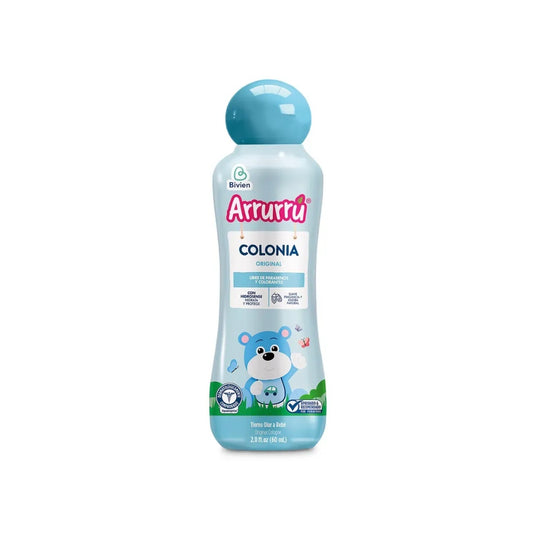 Colonia Arrurrú Para Bebés Niños Azul 60 mL