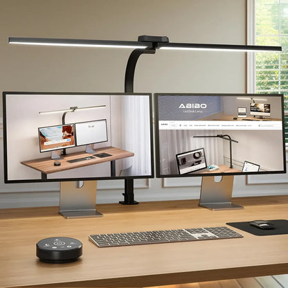 Lámpara Barra De Luz Led Para Monitor Con Control, Oficina Negro