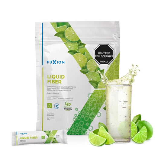 Liquid Fiber Fuxion Fibra Prebiótica para el Tránsito Digestivo - 28 Sobres
