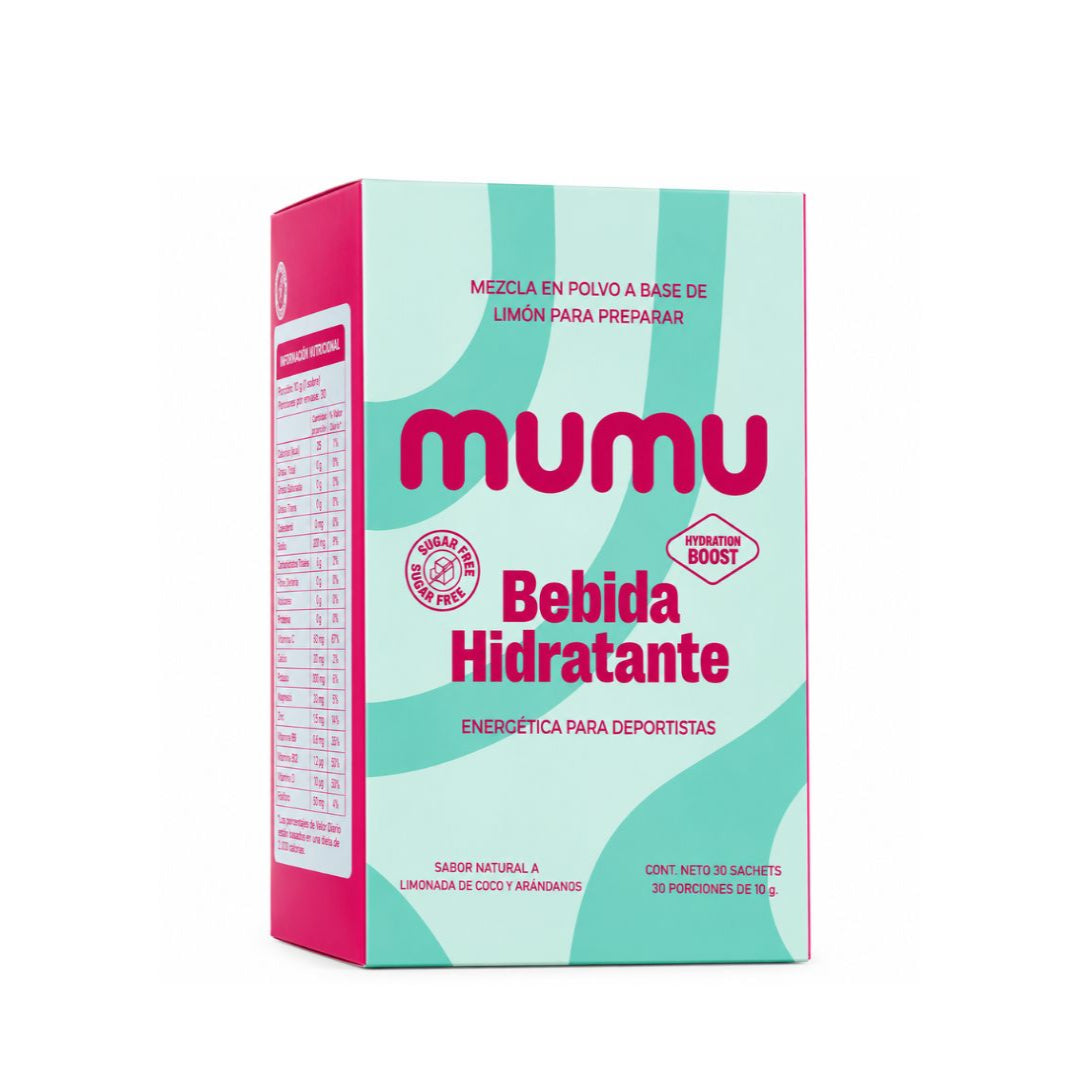 Sales Hidratantes Con Electrolitos, Vitaminas y  Sin Azúcar - Mumu