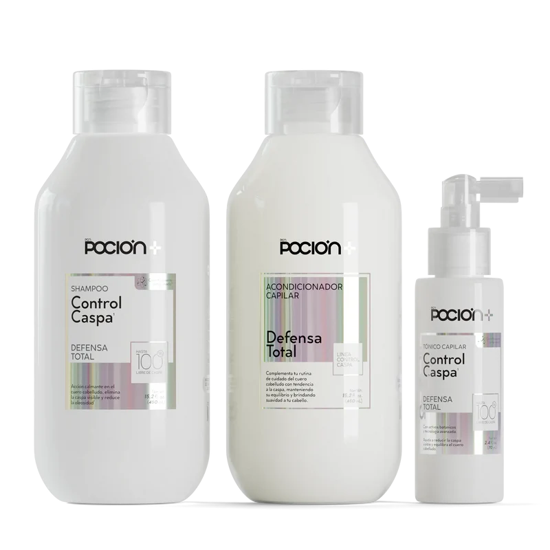 Kit Control Caspa, Anticaspa y Antipicazón - Poción