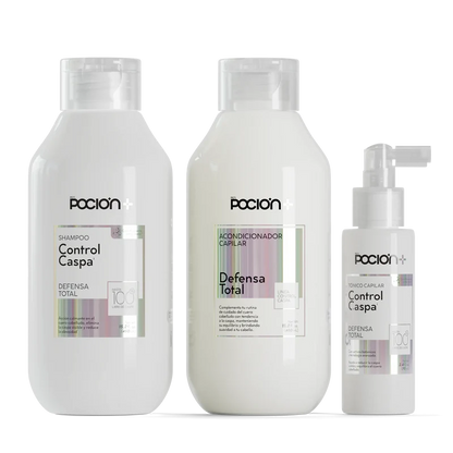 Kit Control Caspa, Anticaspa y Antipicazón - Poción