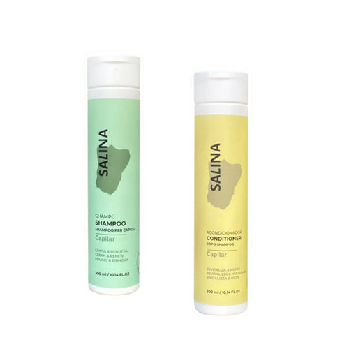 Kit Esencial Shampoo 300 ml + Acondiconador 300 ml - Salina